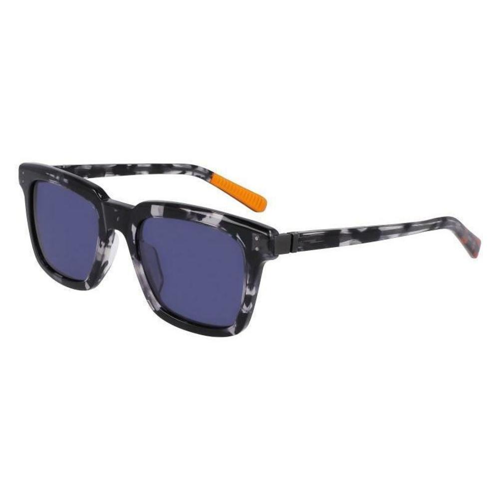 New SHINOLA by Flexon SH-1500S 005 Black Tortoise Sunglasses with Blue/Grey Lens